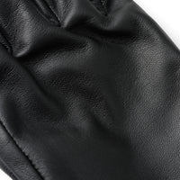 SMOOTH LAMB LEATHER GLOVE (BLACK)