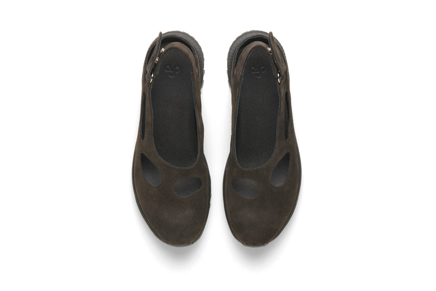 MATRIX BROWN | Made In Japan Leather pumps | OAO, based in Tokyo