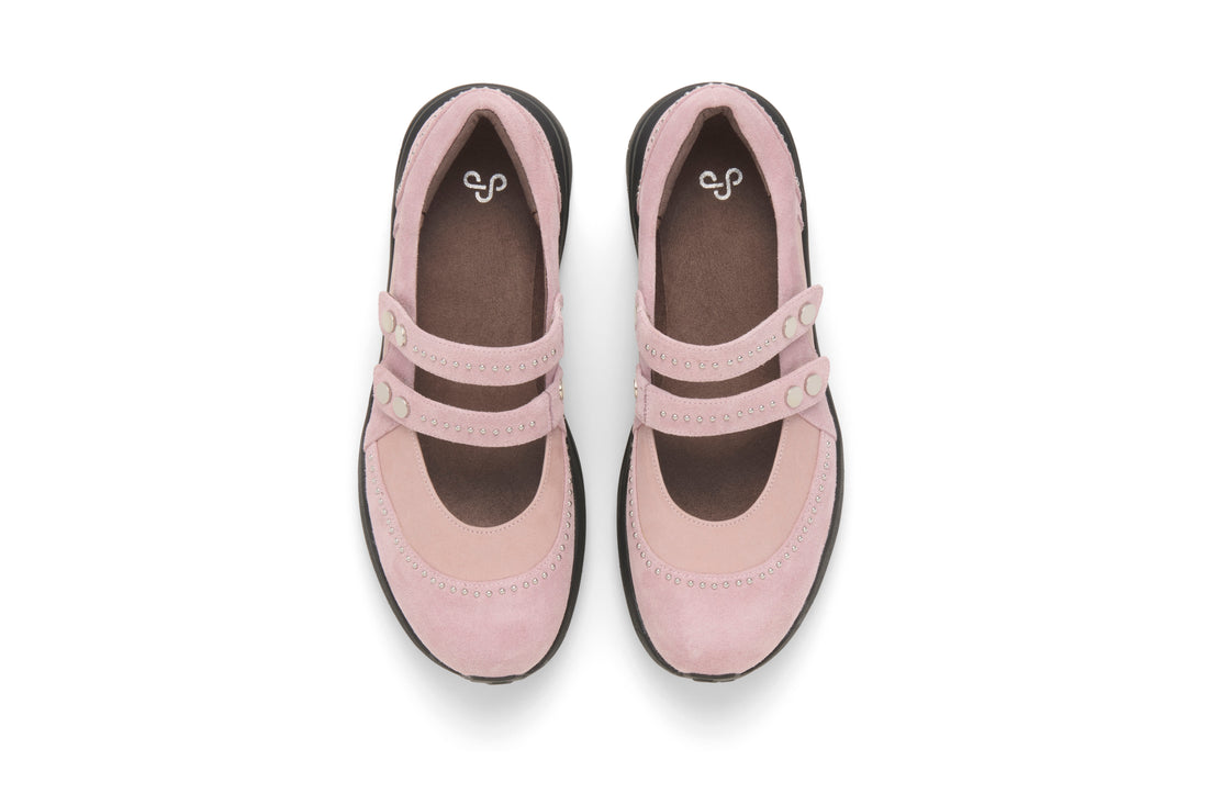 フットウェアブランドOAO(オーエーオー)のレザーシューズLES ARCS PUMPS Smoky Pink