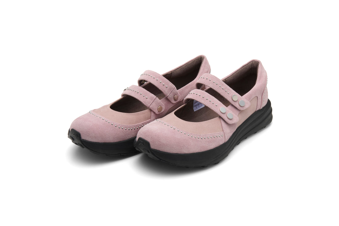 フットウェアブランドOAO(オーエーオー)のレザーシューズLES ARCS PUMPS Smoky Pink