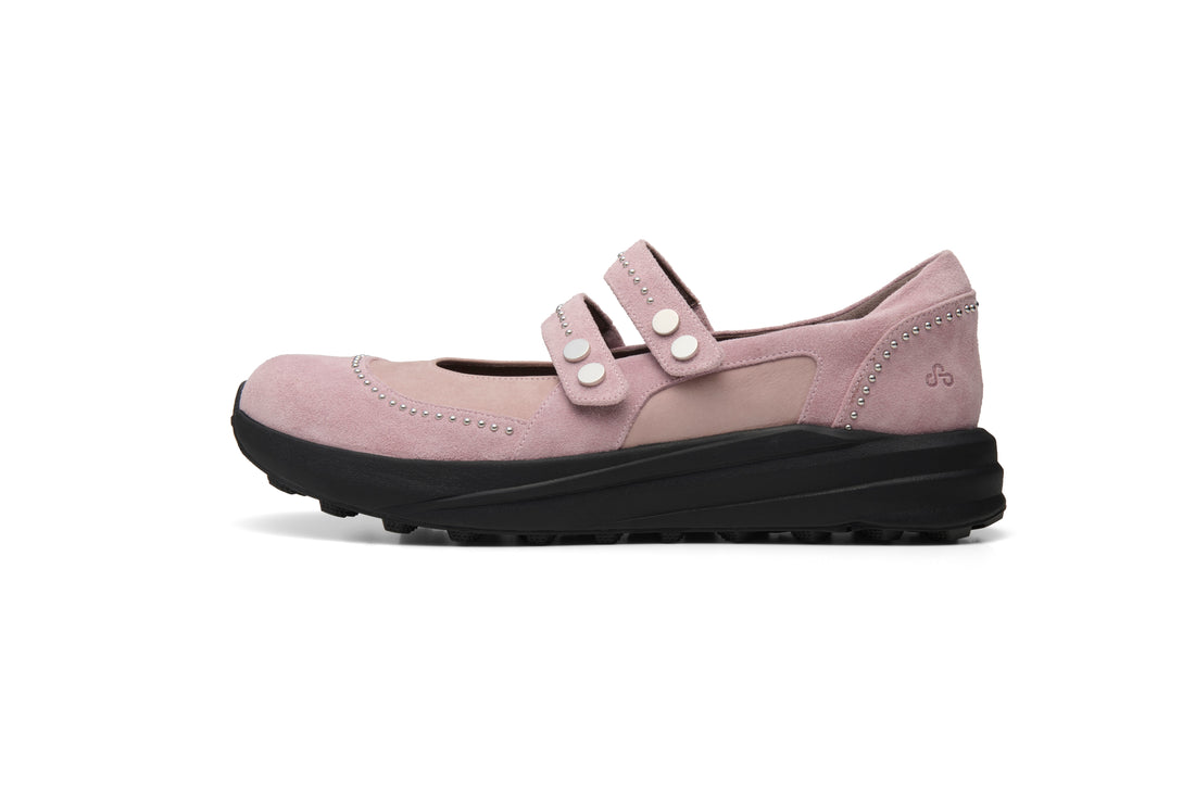 フットウェアブランドOAO(オーエーオー)のレザーシューズLES ARCS PUMPS Smoky Pink