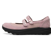 フットウェアブランドOAO(オーエーオー)のレザーシューズLES ARCS PUMPS Smoky Pink