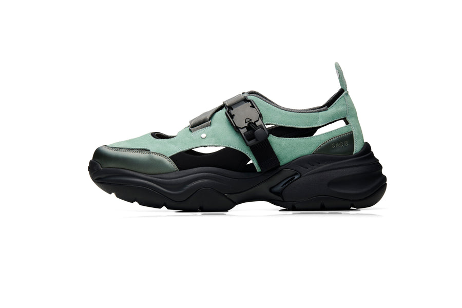 THE CURVE 1 AERO Mint | Leather Sandal Sneakers | OAO, based in