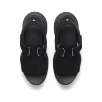 フットウェアブランドOAO(オーエーオー)のレザーシューズMONOLITH Black Suede