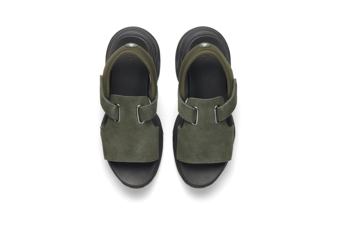 フットウェアブランドOAO(オーエーオー)のレザーシューズMONOLITH Khaki