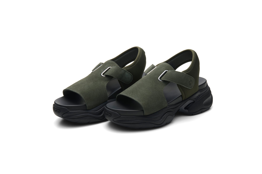フットウェアブランドOAO(オーエーオー)のレザーシューズMONOLITH Khaki