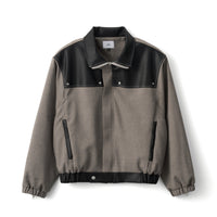 フットウェアブランドOAO(オーエーオー)のジャケットLES ARCS JACKET KHAKI(レザルクジャケット)