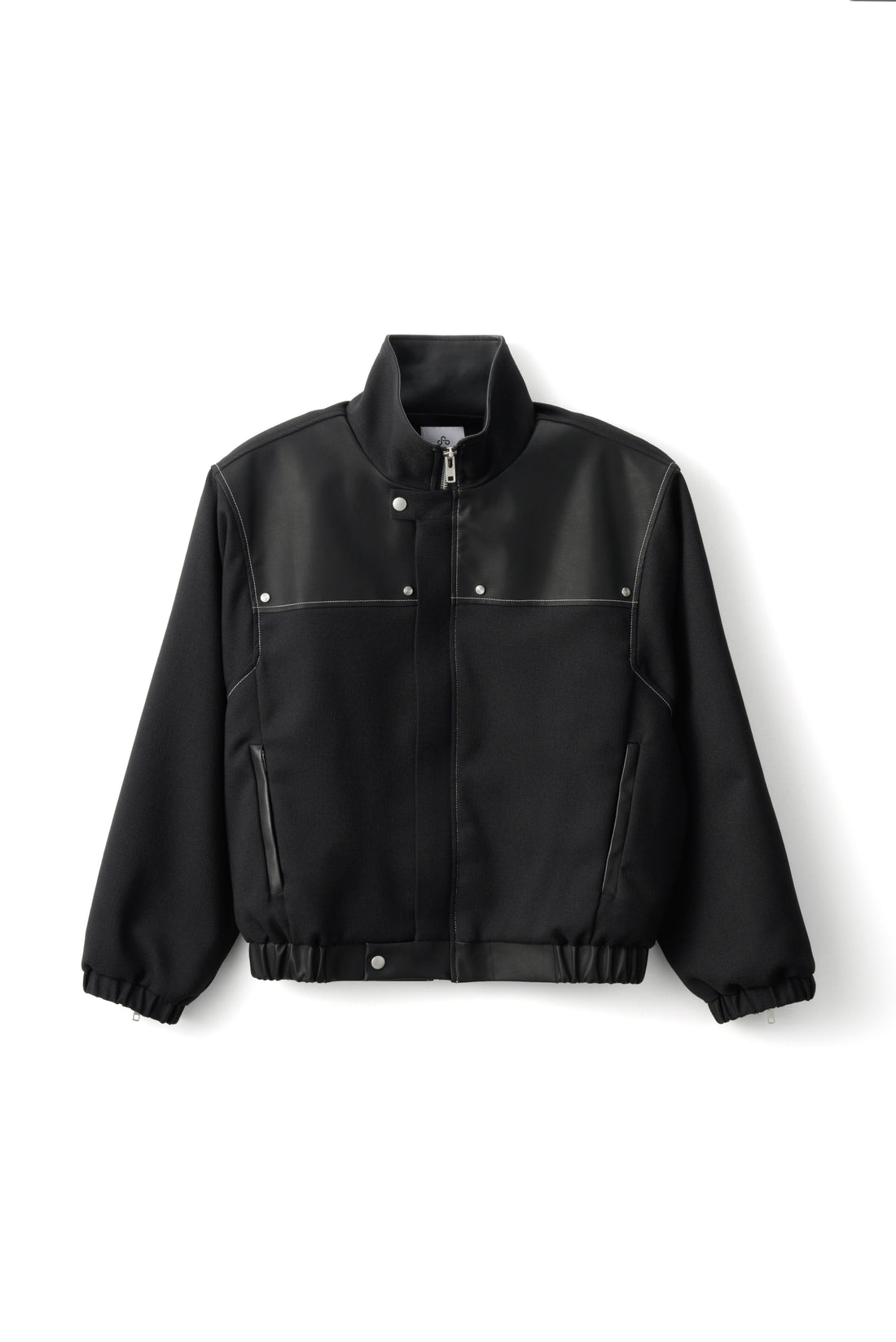 フットウェアブランドOAO(オーエーオー)のジャケットLES ARCS JACKET BLACK(レザルクジャケット)