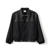 フットウェアブランドOAO(オーエーオー)のジャケットLES ARCS JACKET BLACK(レザルクジャケット)