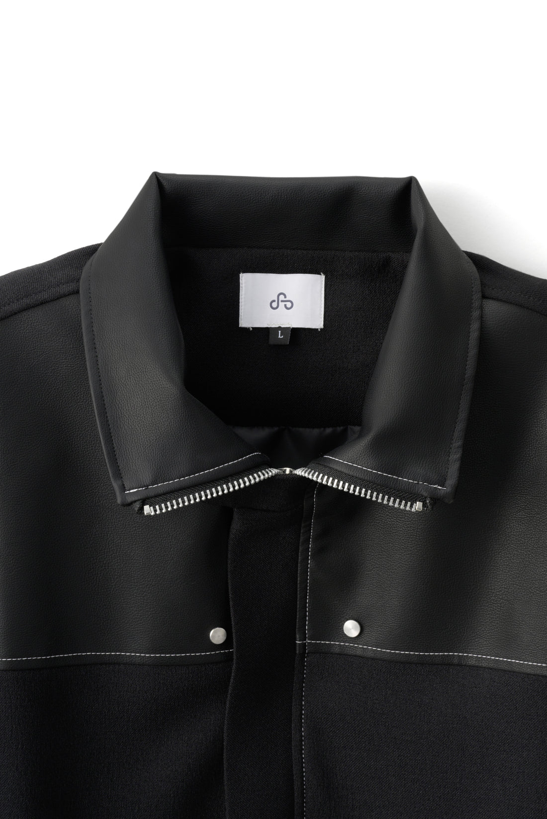 フットウェアブランドOAO(オーエーオー)のジャケットLES ARCS JACKET BLACK(レザルクジャケット)