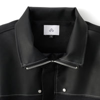 フットウェアブランドOAO(オーエーオー)のジャケットLES ARCS JACKET BLACK(レザルクジャケット)