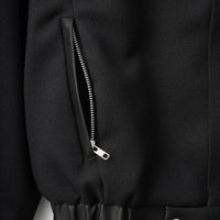 フットウェアブランドOAO(オーエーオー)のジャケットLES ARCS JACKET BLACK(レザルクジャケット)