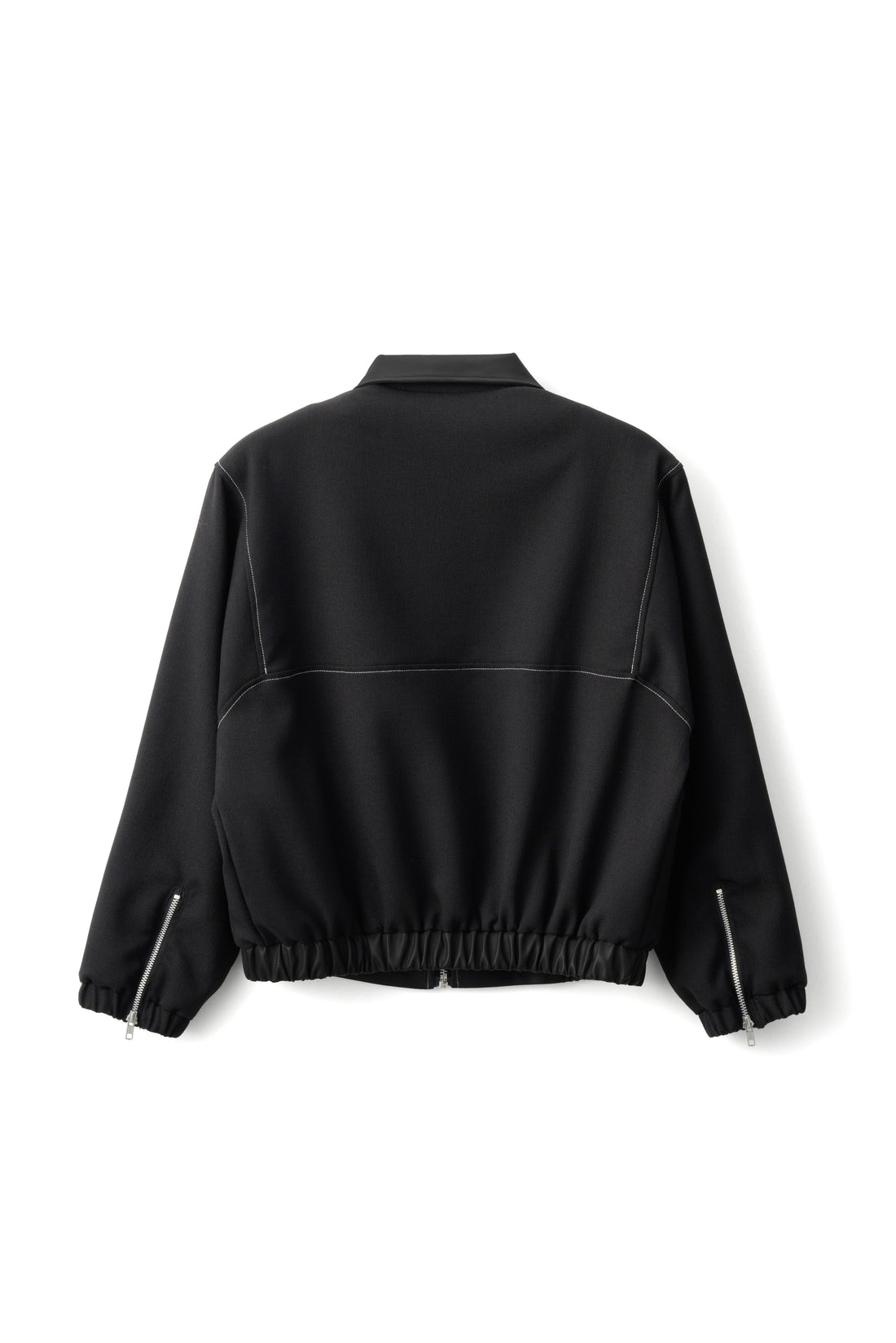 フットウェアブランドOAO(オーエーオー)のジャケットLES ARCS JACKET BLACK(レザルクジャケット)