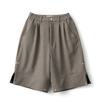 フットウェアブランドOAO(オーエーオー)のショーツLES ARCS SHORTS KHAKI(レザルクショーツ)