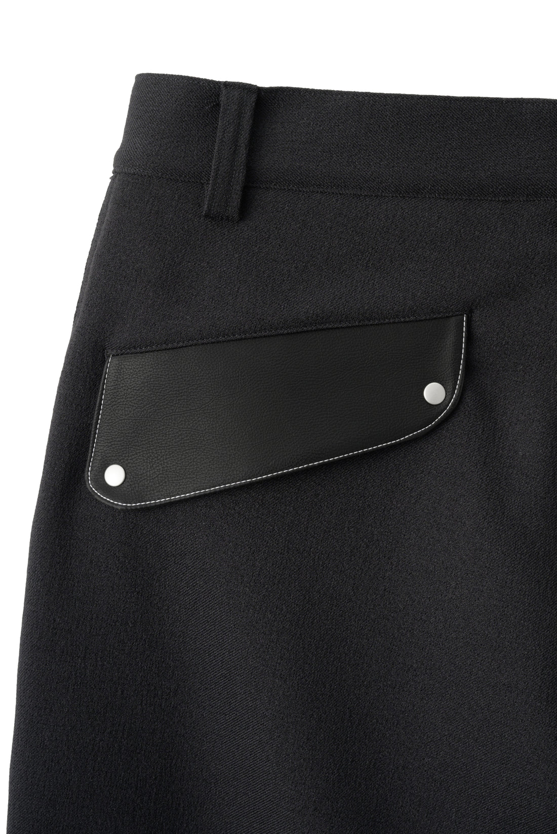 フットウェアブランドOAO(オーエーオー)のトラウザーズLES ARCS TROUSERS BLACK(レザルクトラウザーズ)
