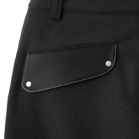 フットウェアブランドOAO(オーエーオー)のトラウザーズLES ARCS TROUSERS BLACK(レザルクトラウザーズ)