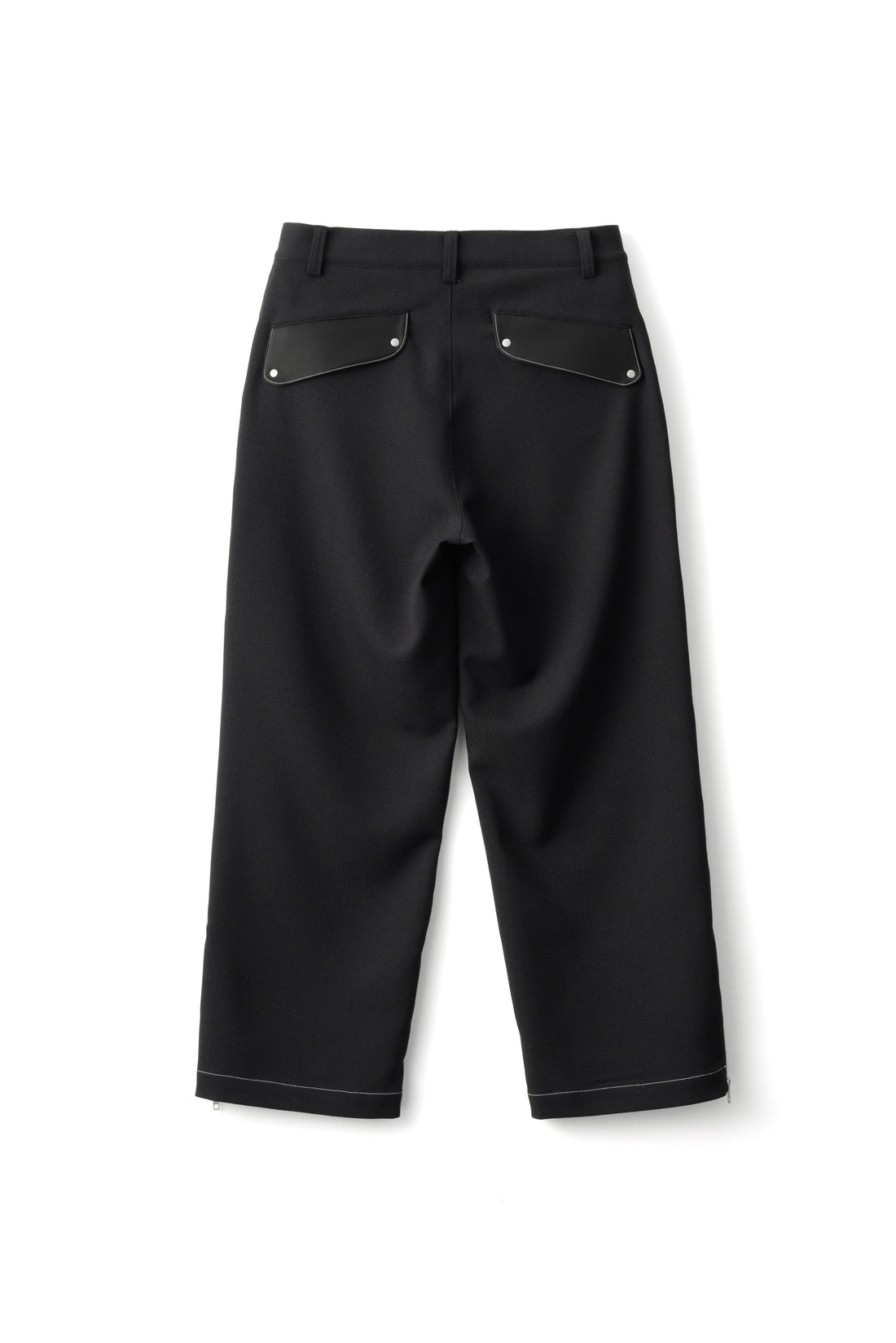 フットウェアブランドOAO(オーエーオー)のトラウザーズLES ARCS TROUSERS BLACK(レザルクトラウザーズ)