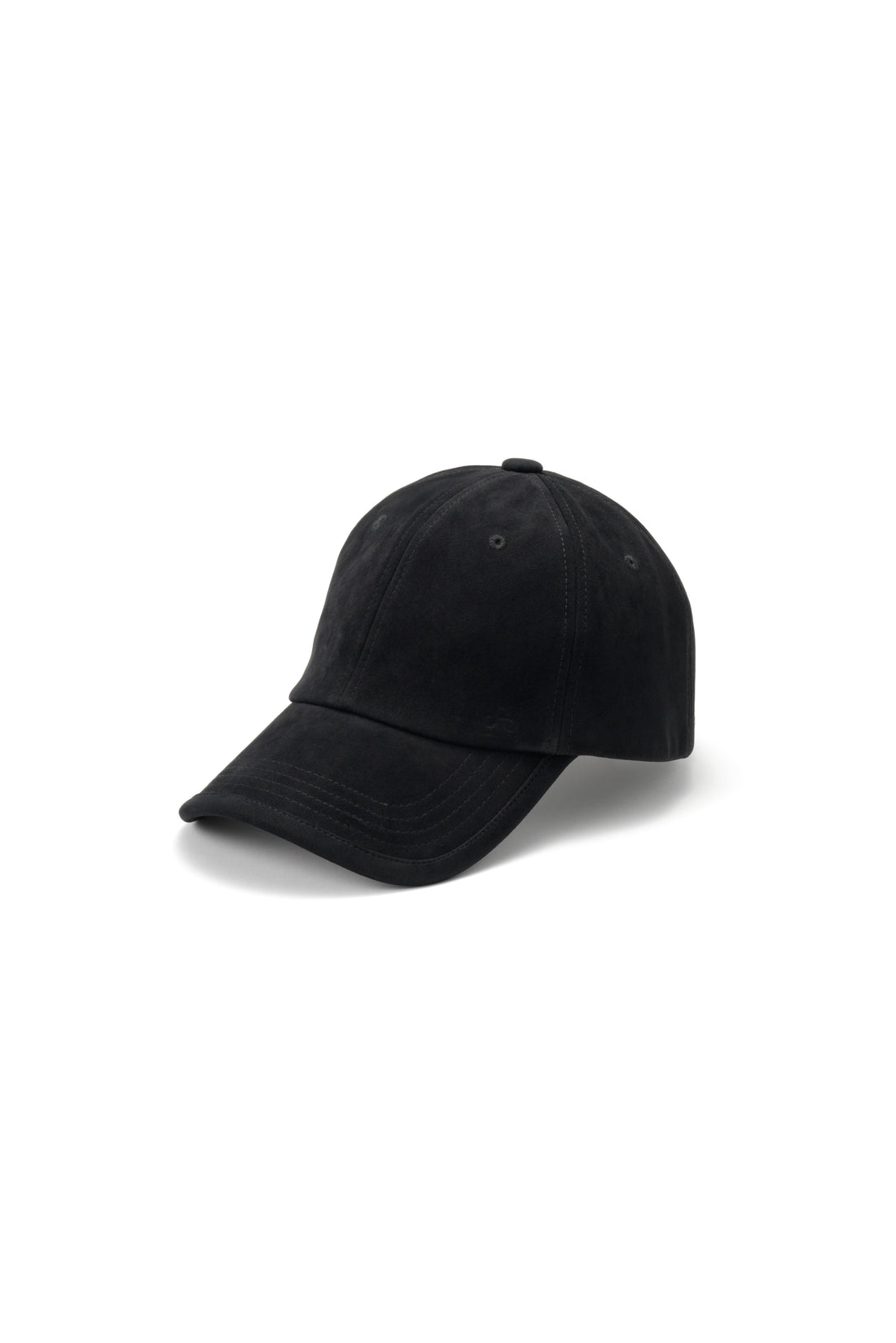 TRIMMED CAP（Black Faux Suede）