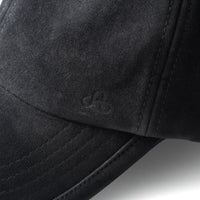 TRIMMED CAP（Black Faux Suede）