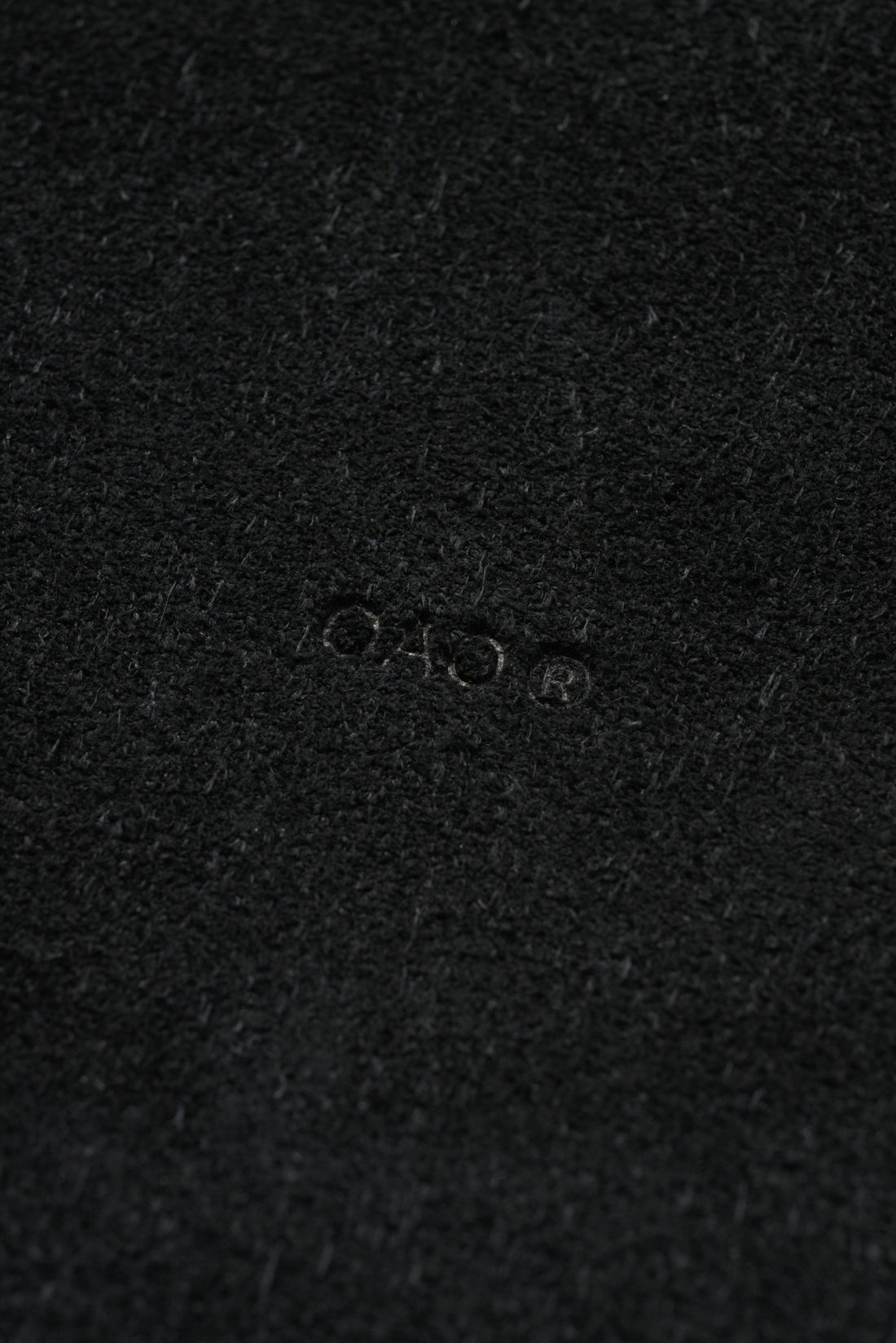 SUEDE LEATHER BELT BAG (Black)