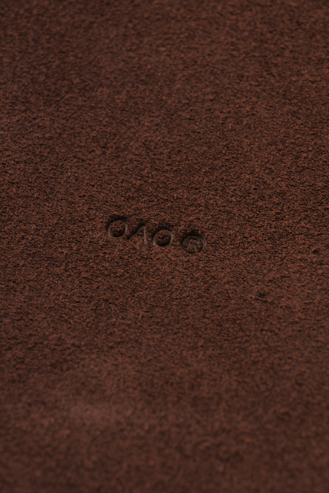 SUEDE LEATHER BELT BAG (Brown)