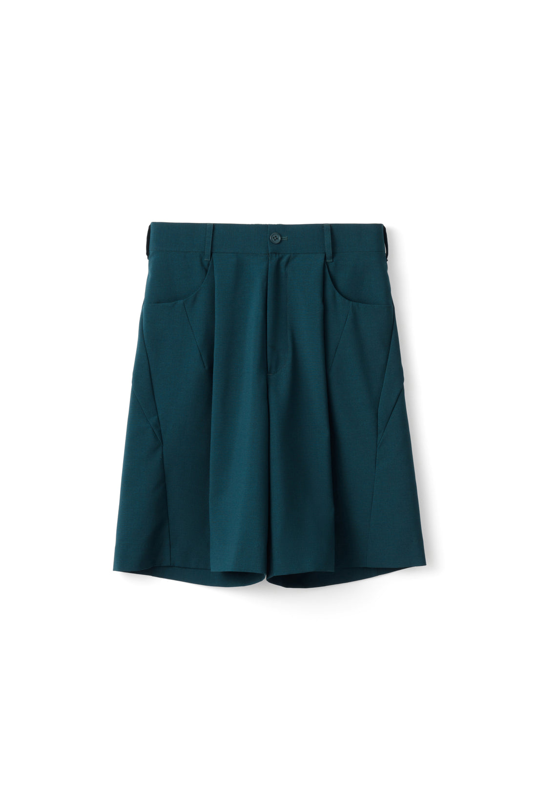 THE CURVE SHORTS (DARK BLUE GREEN)