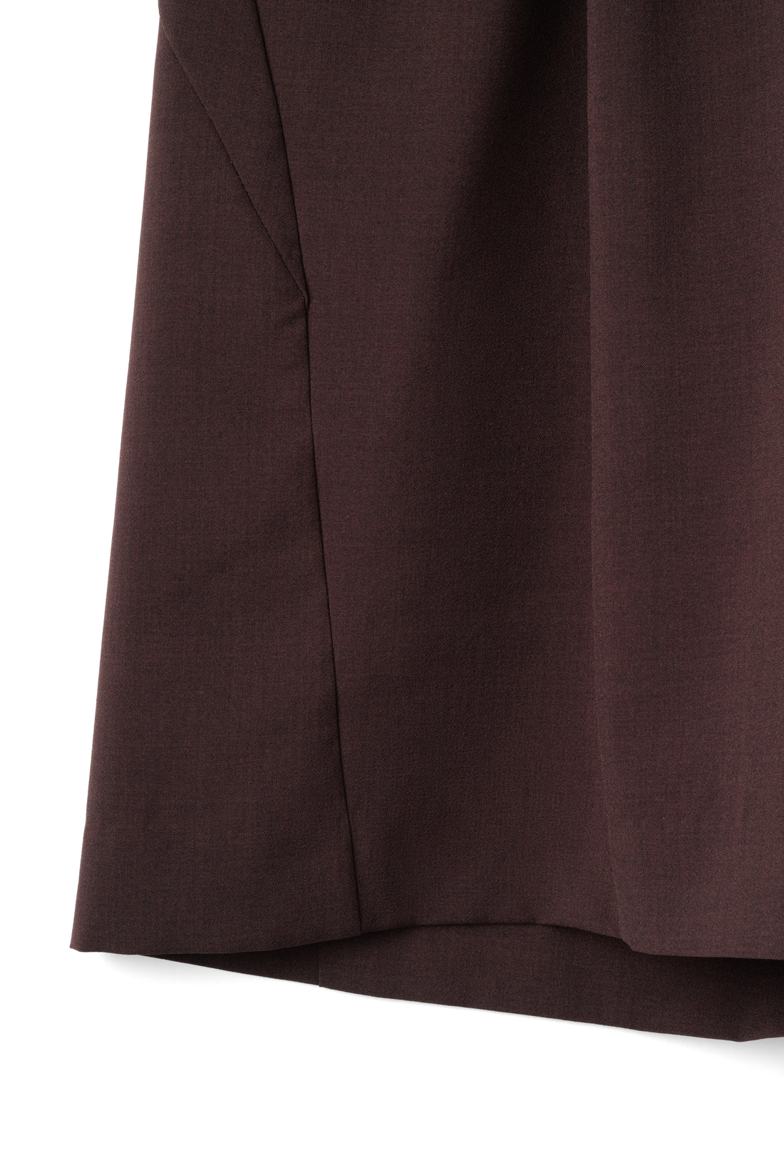 THE CURVE SHORTS (DARK BROWN)