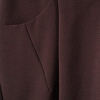 THE CURVE SHORTS (DARK BROWN)