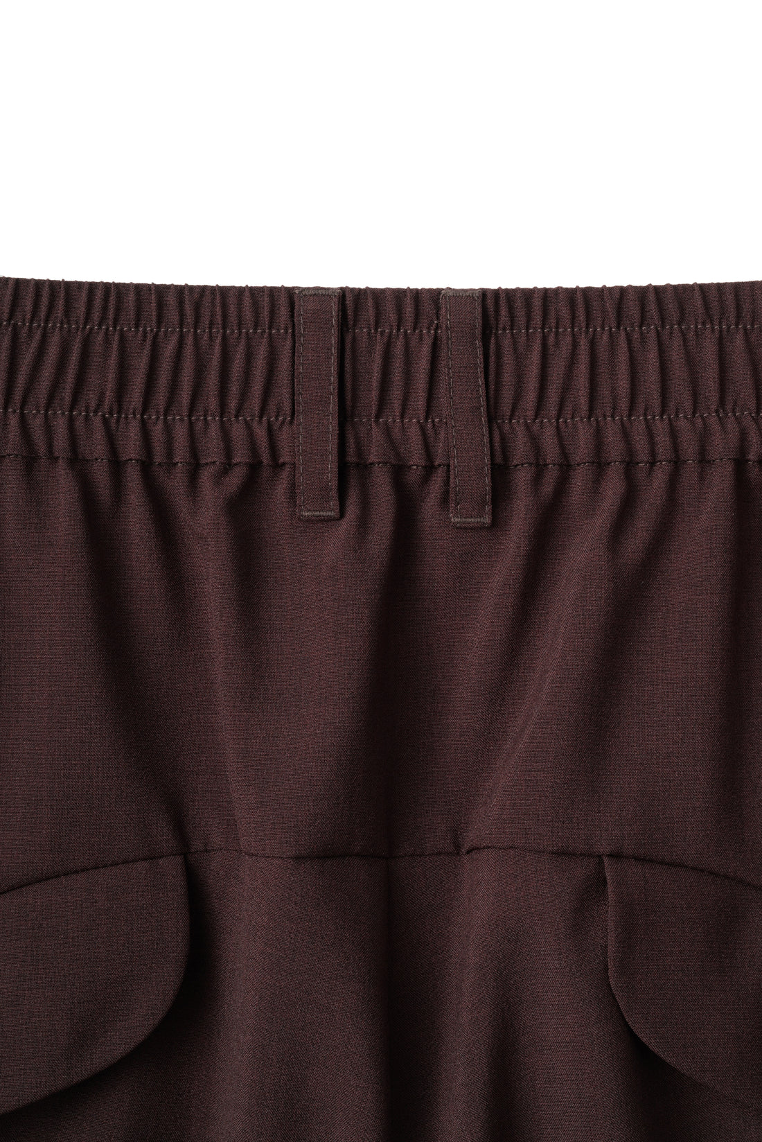 THE CURVE SHORTS (DARK BROWN)