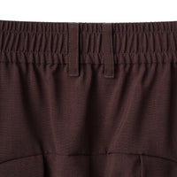 THE CURVE SHORTS (DARK BROWN)