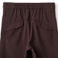 THE CURVE SHORTS (DARK BROWN)