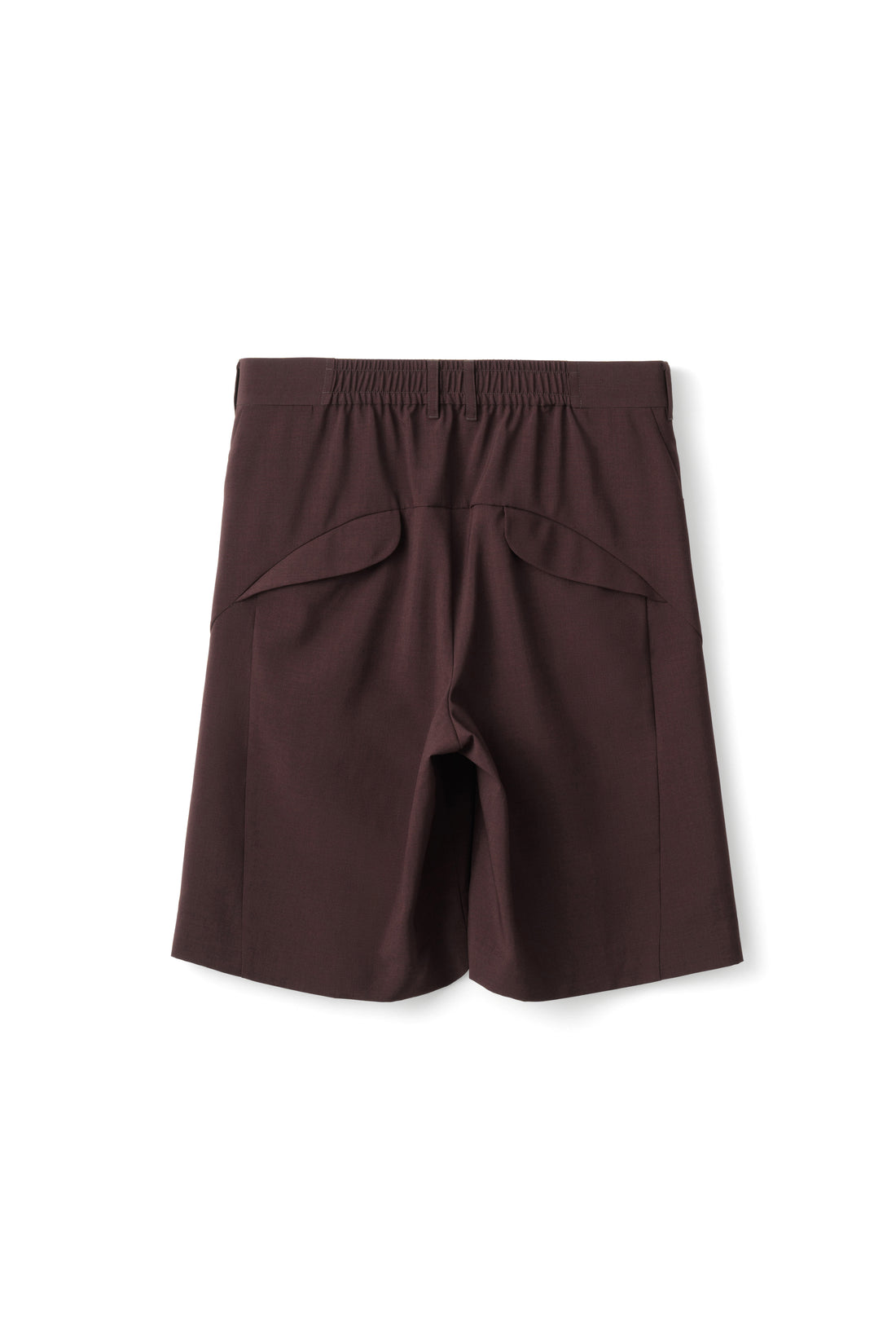 THE CURVE SHORTS (DARK BROWN)