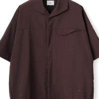 THE CURVE SHIRT (DARK BROWN)