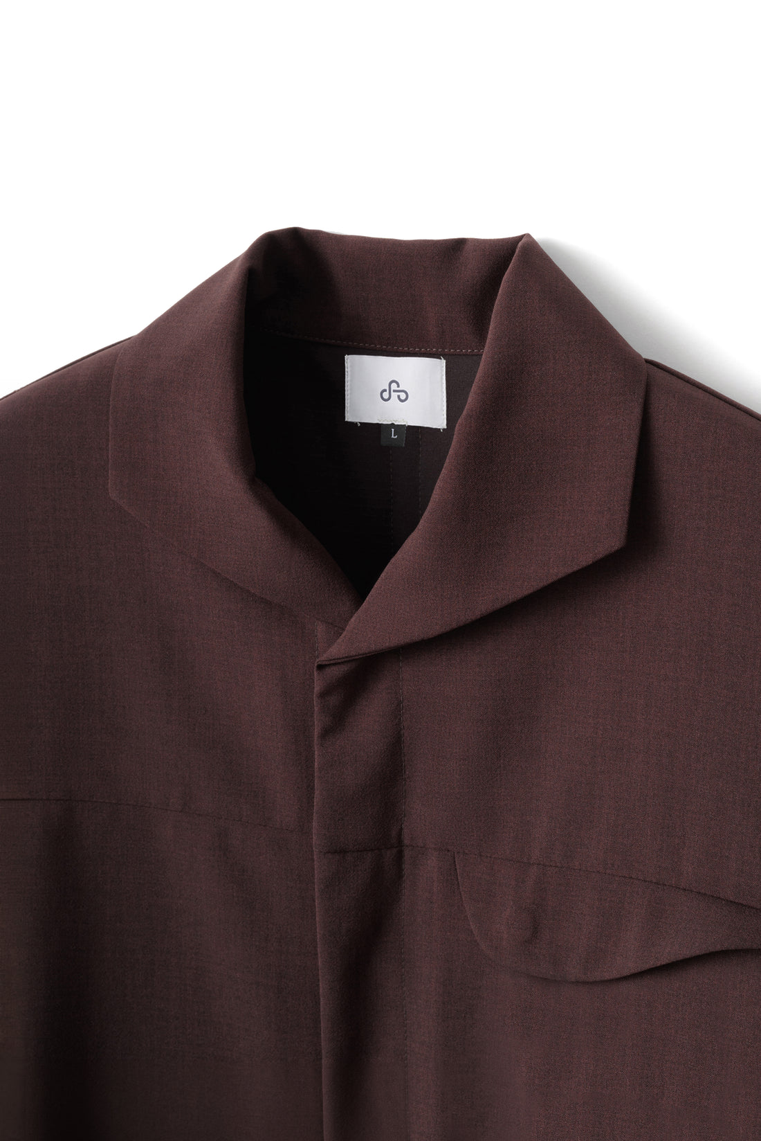 THE CURVE SHIRT (DARK BROWN)