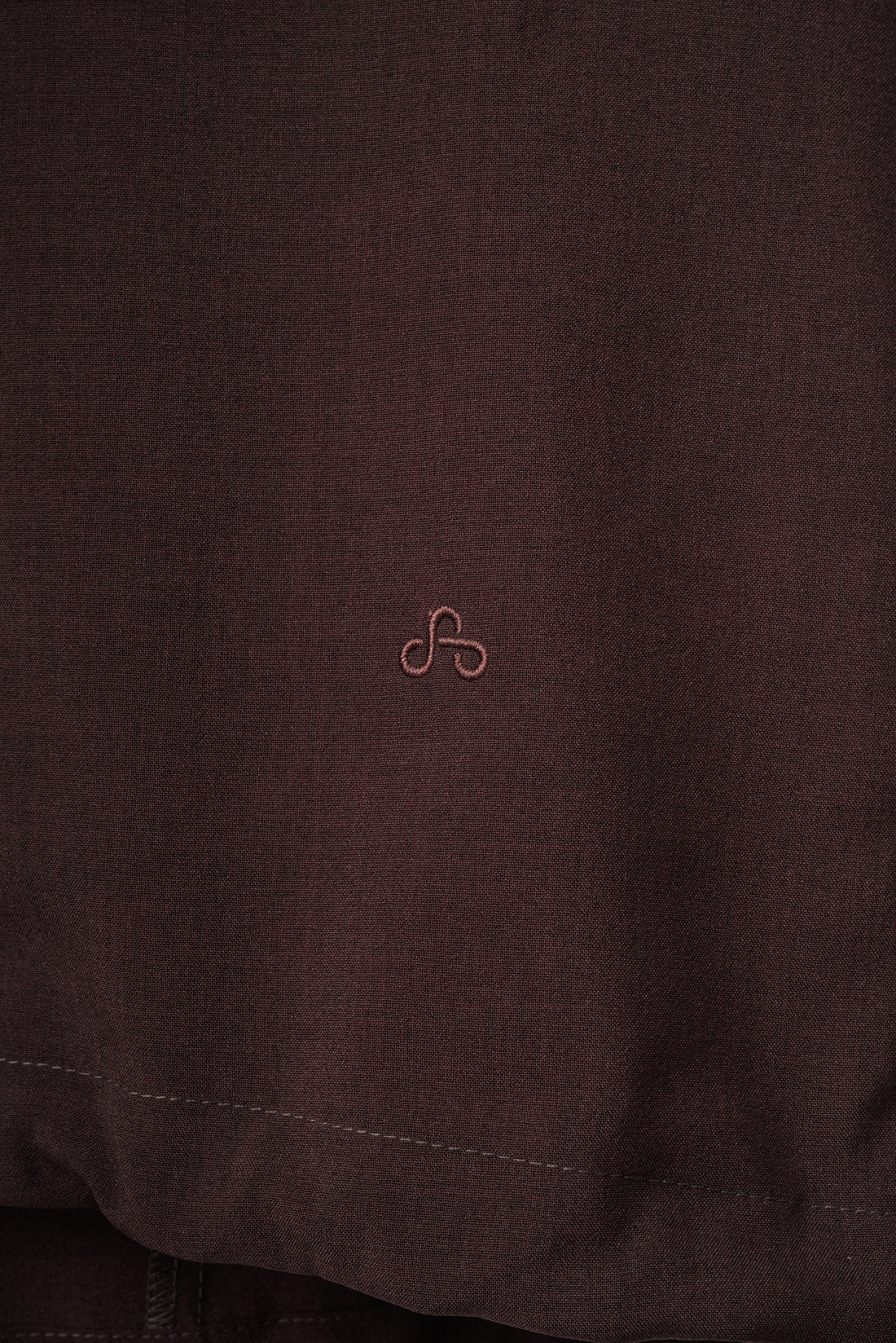 THE CURVE SHIRT (DARK BROWN)