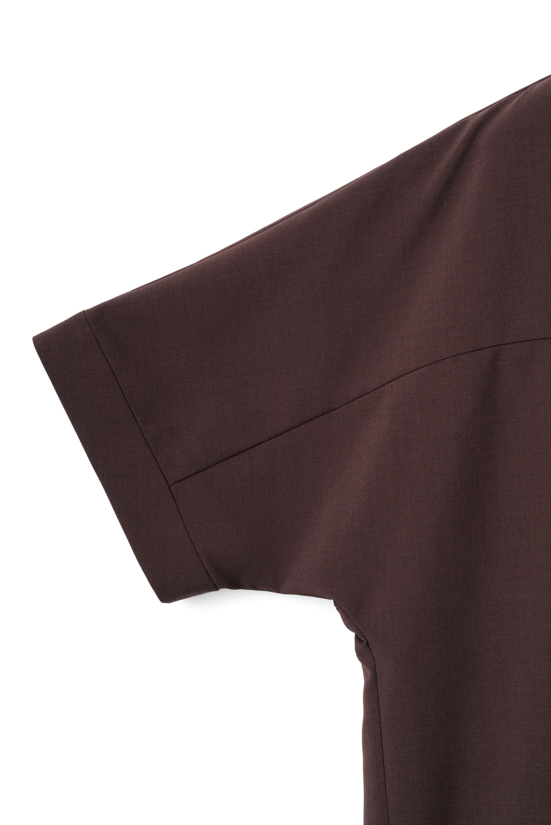 THE CURVE SHIRT (DARK BROWN)