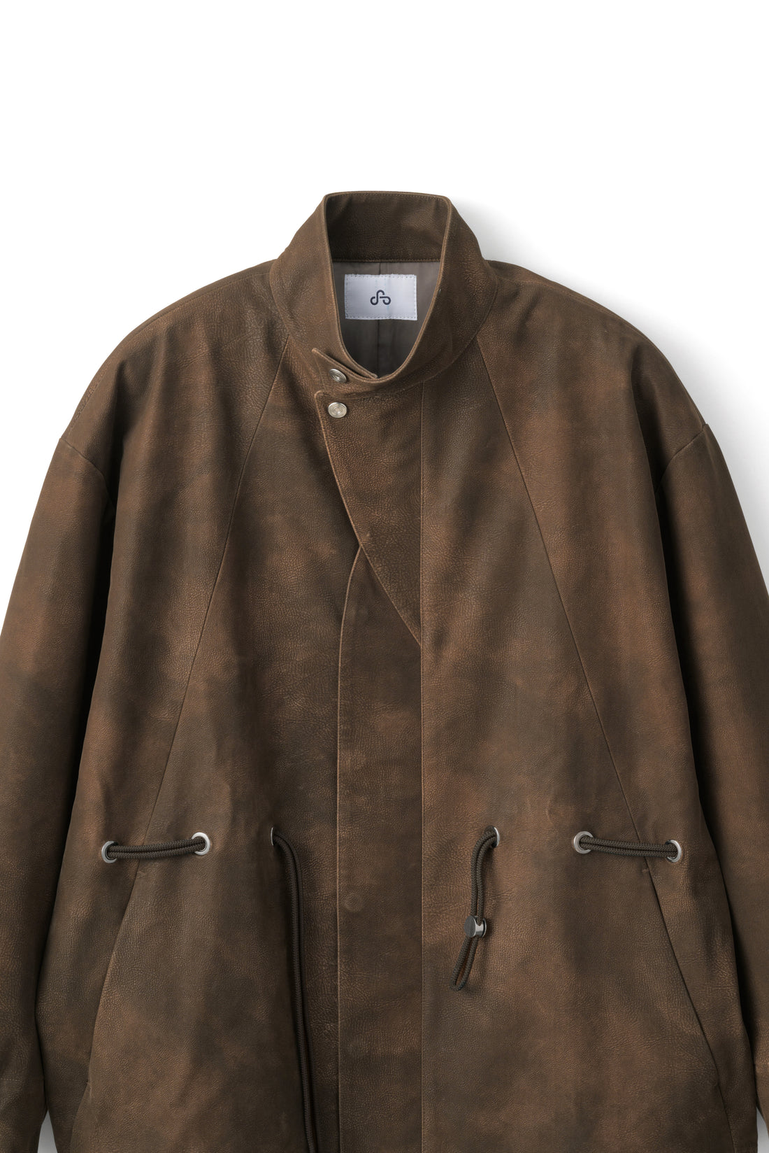 ARC JACKET (Brown Faux Leather)