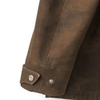 ARC JACKET (Brown Faux Leather)