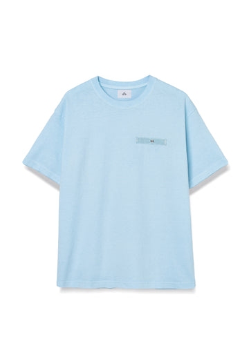 COTTON DYED T-SHIRT (Light Blue)