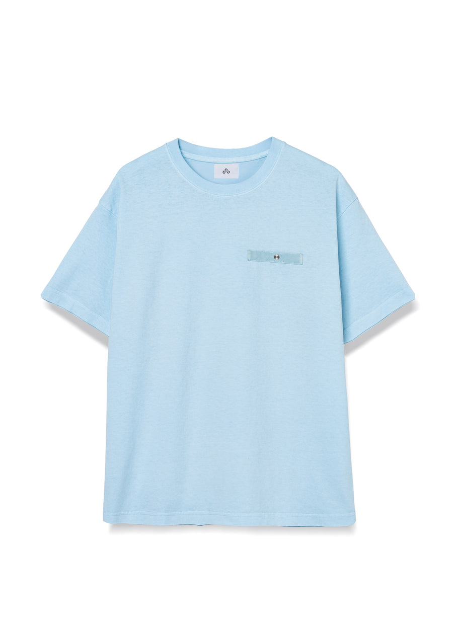 COTTON DYED T-SHIRT (Light Blue)