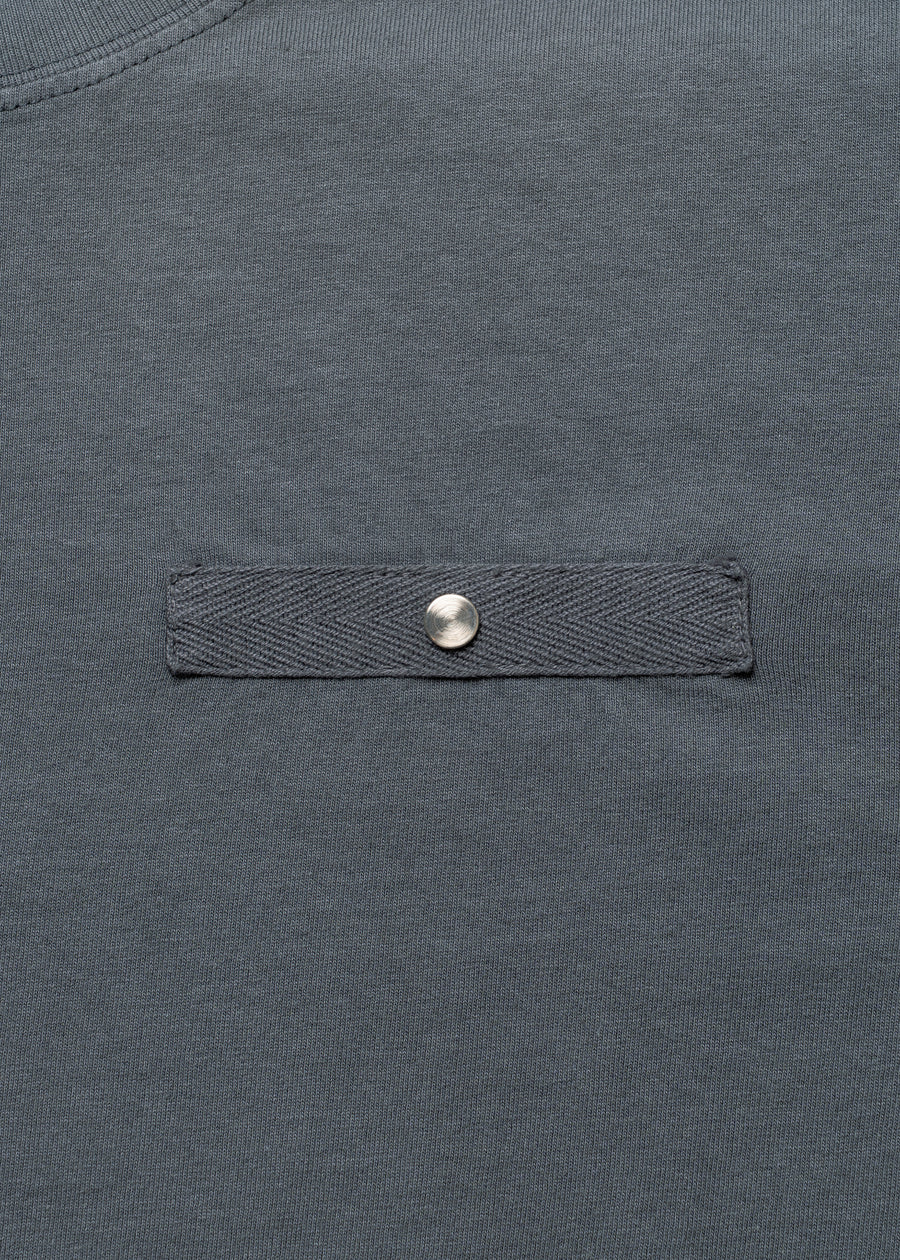COTTON DYED T-SHIRT (Gray)