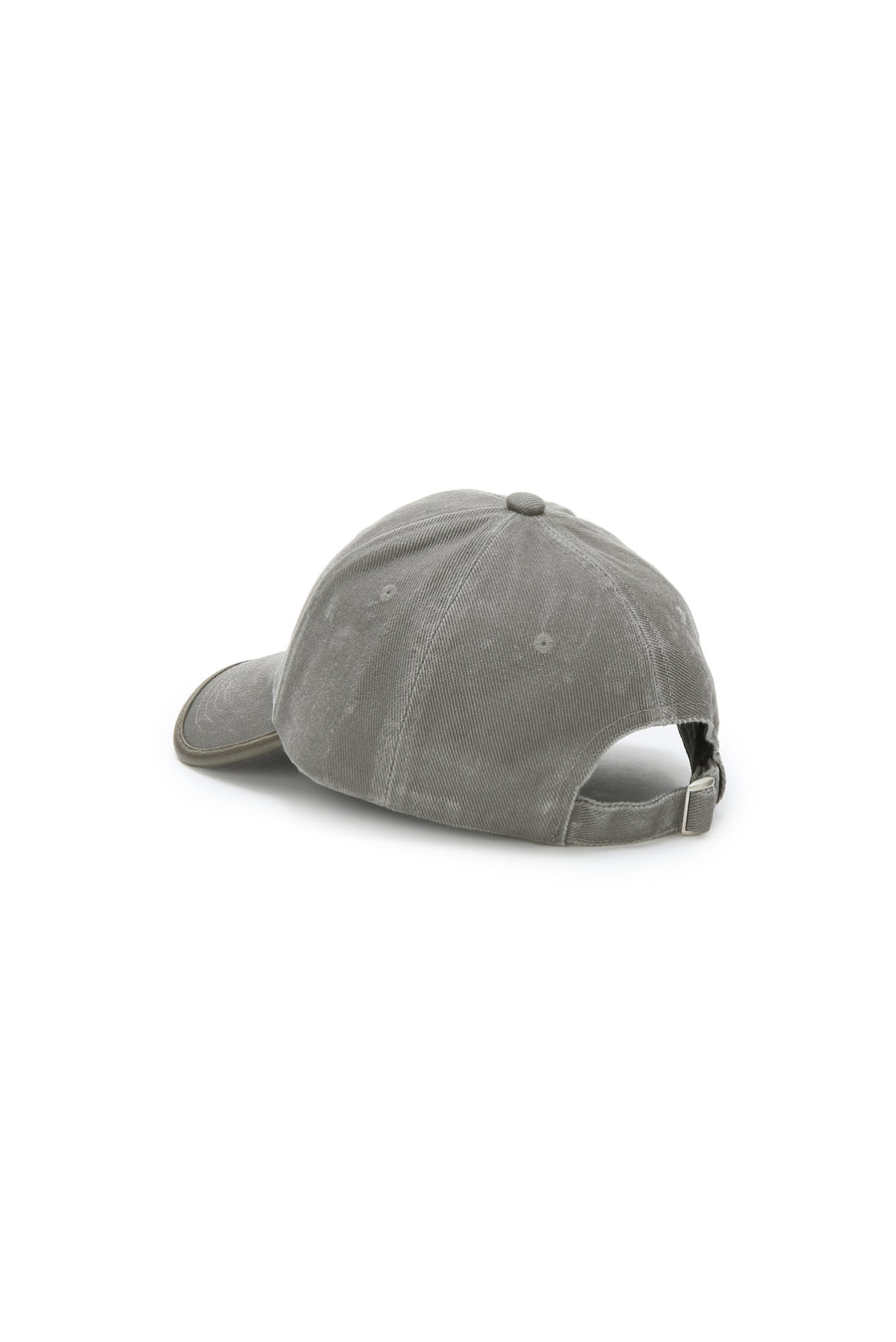 WASHED TRIMMED CAP (GRAY)