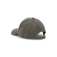 WASHED TRIMMED CAP (DARK GRAY)