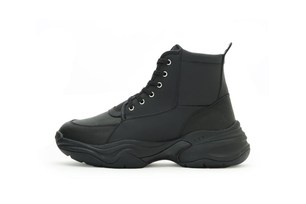 ito fukuoka 「Aura」 black OAO OFFICIAL ONLINE STORE】FLARE Black Leather boots | OAO