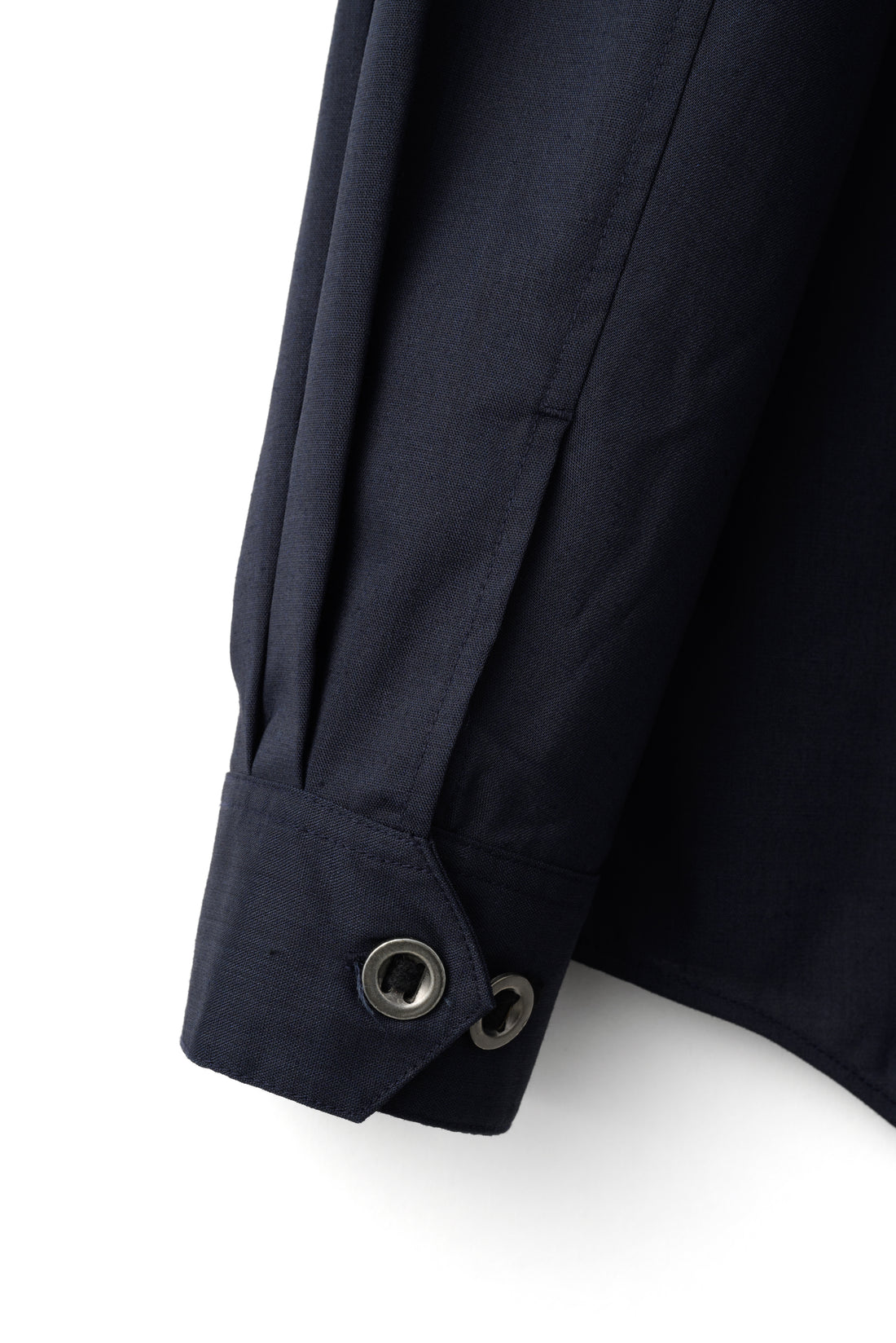 LOOP BUTTON PULLOVER SHIRT (Navy)