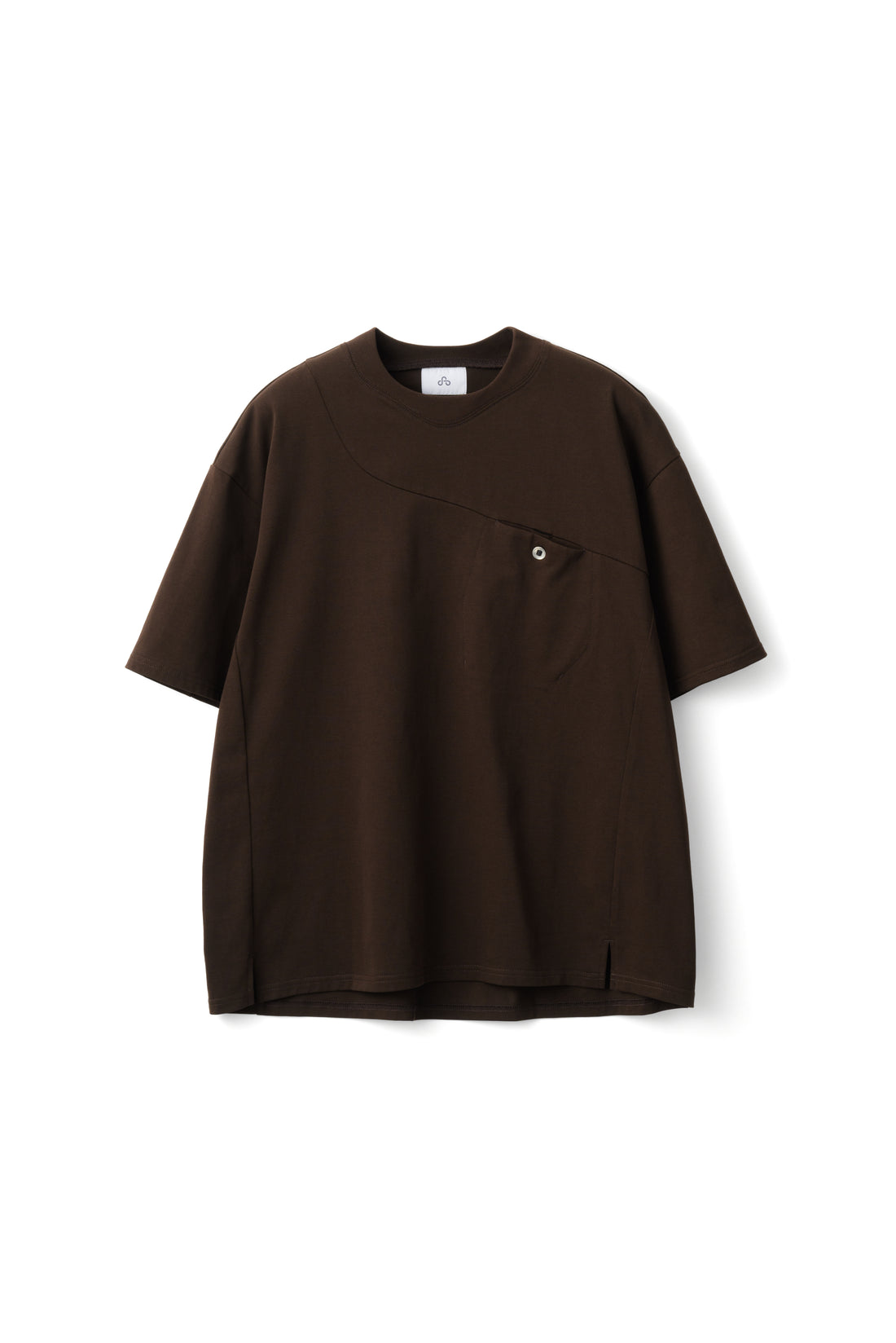LOOP POCKET T-SHIRT (Brown)