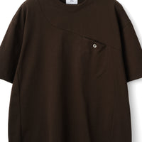 LOOP POCKET T-SHIRT (Brown)