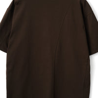 LOOP POCKET T-SHIRT (Brown)