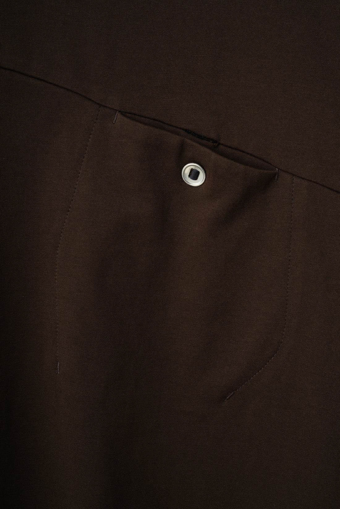 LOOP POCKET T-SHIRT (Brown)