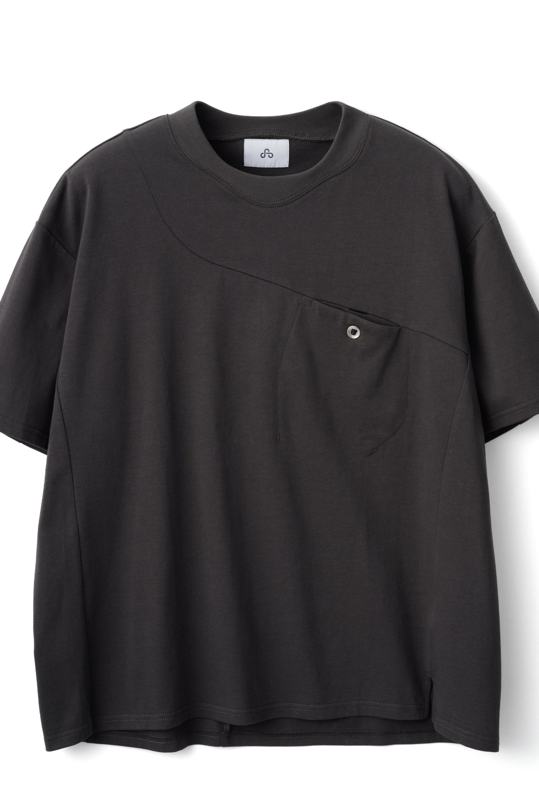 LOOP POCKET T-SHIRT (Dark Gray)